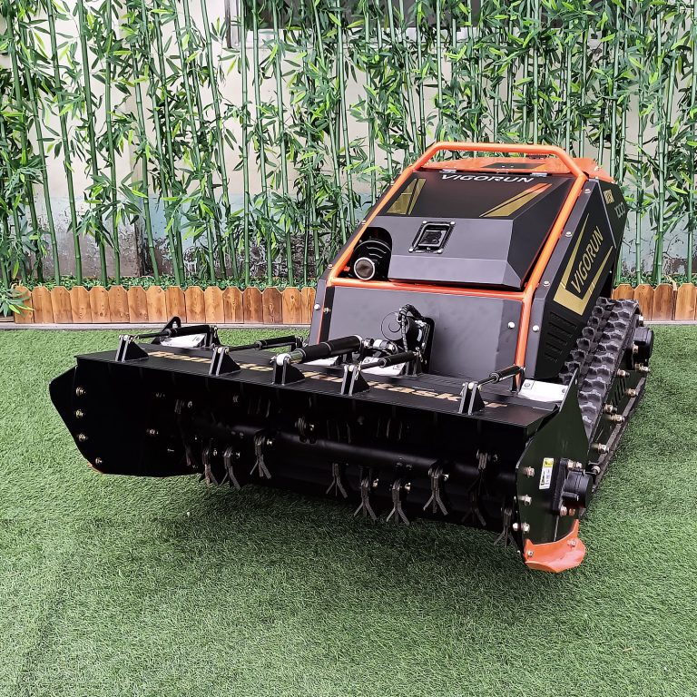 2 Cylinder 4 Stroke Gasoline Engine Zero Turn Crawler Remotely Controled Snow Brush